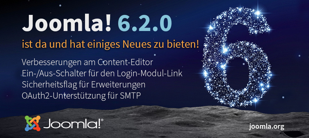 Joomla! 6.2 ist da